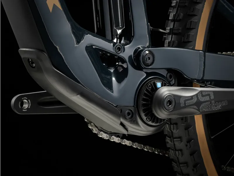 Trek Fuel EXe 8 XT Full Suspension Electric Mountain Bike 2025 in Nautical Navy-4